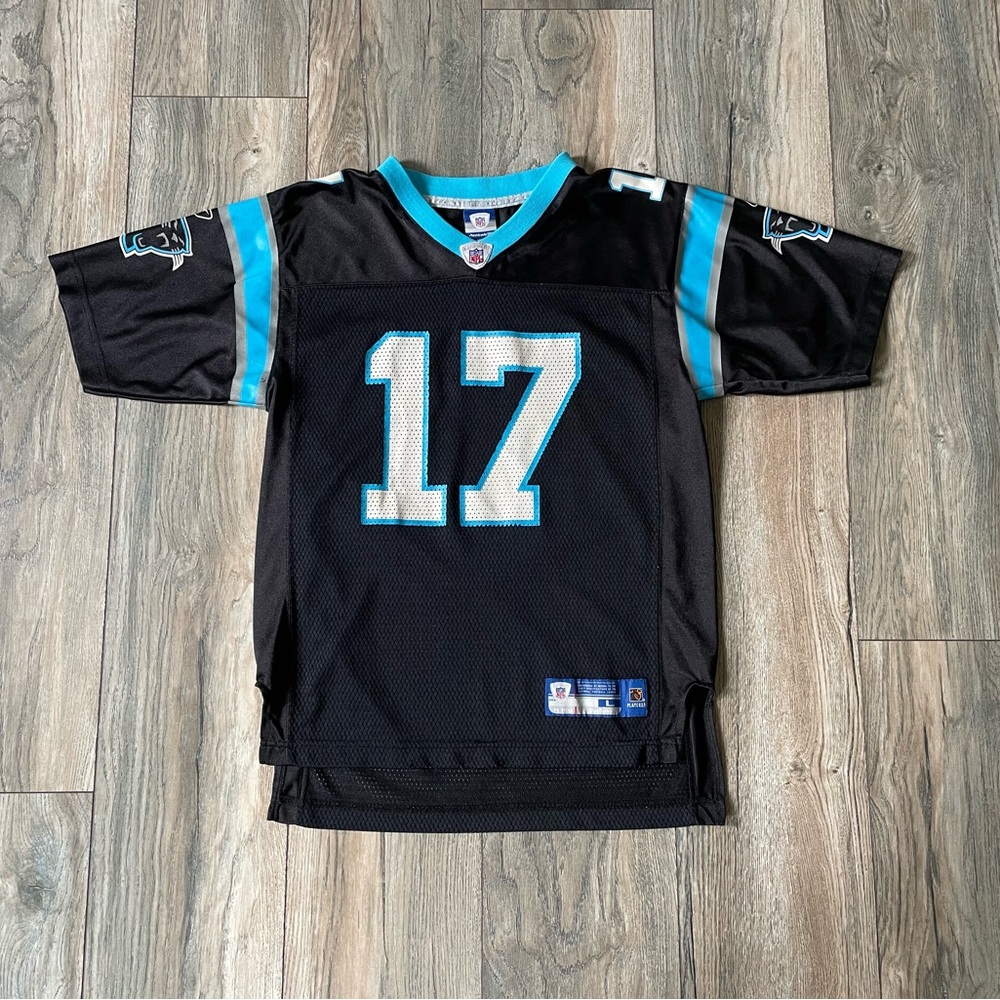Reebok Carolina Panthers Delhomme Football Jersey number 17
